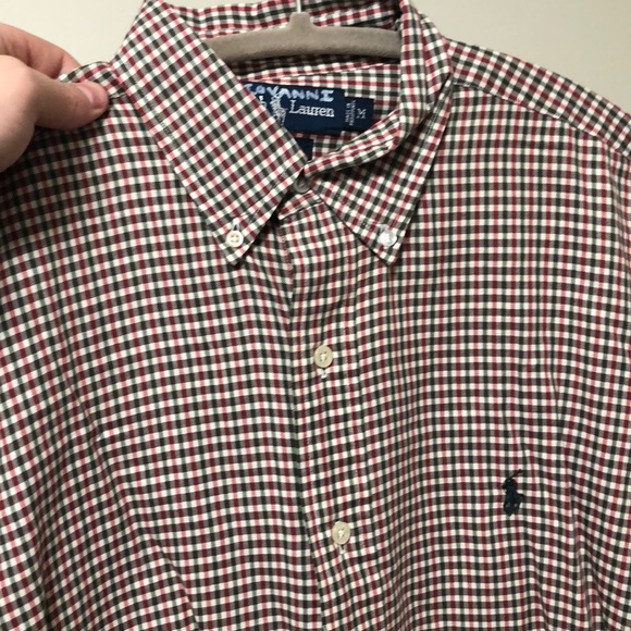 Ralph Lauren ‘Blake’ Flannel button down shirt. - Picture 3 of 4